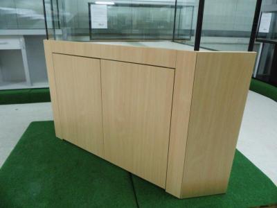 Aquarium MODERN Corner 100cm / Buche hell