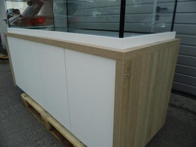 Kombi Goliath 160cm Sonoma Eiche / Weiß